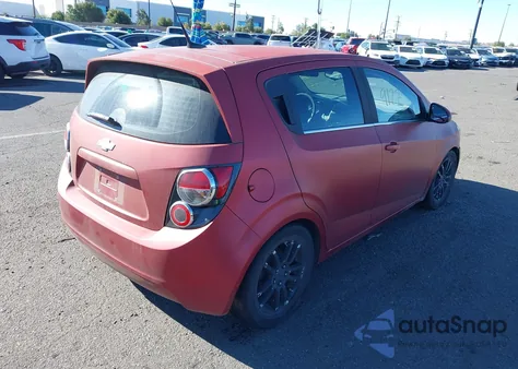 2012 Chevrolet Sonic 1Lt из США, поврежденный, VIN 1G1JD6SH0C4121258